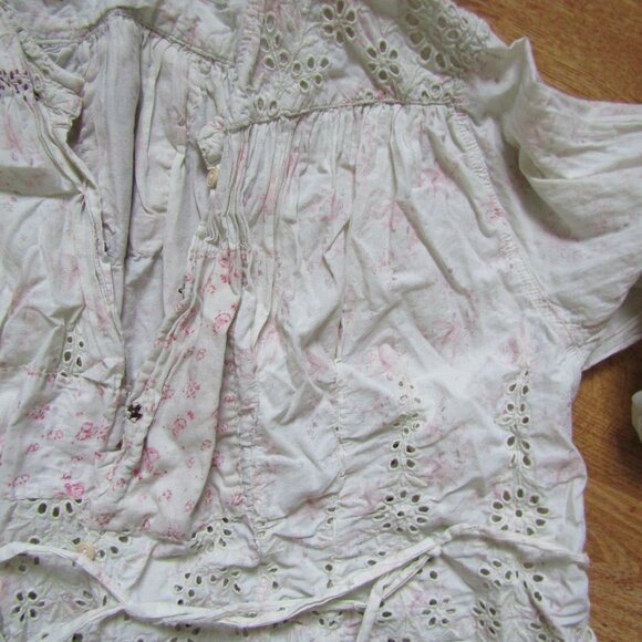 Magnolia Pearl Eyelet Telani Blouse Top o/s - Picture 2 of 9